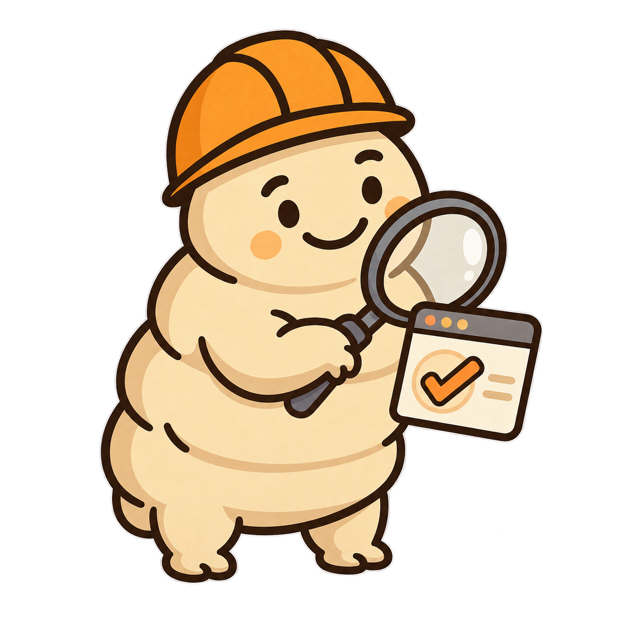 TinyScale’s tardigrade mascot for TinyCheck
