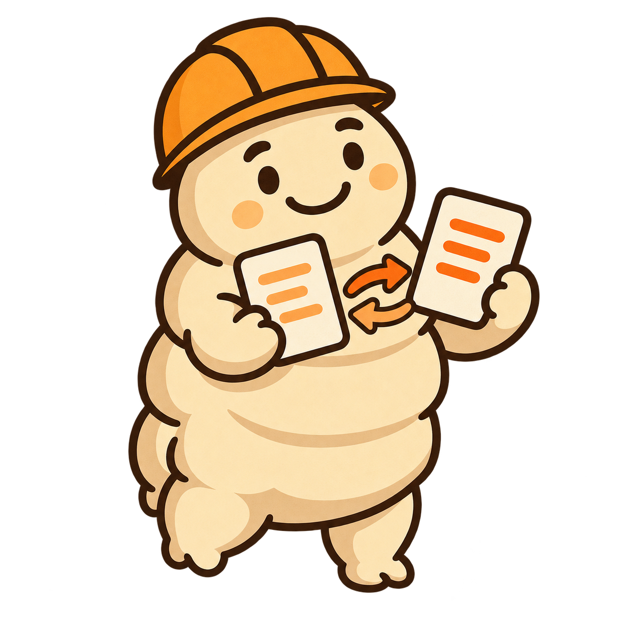 TinyScale’s tardigrade mascot for TinyDiff