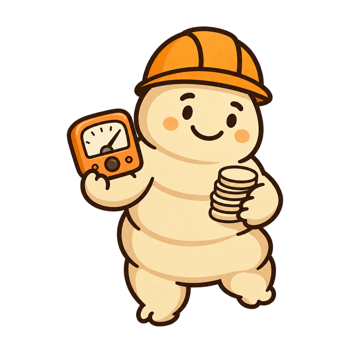 TinyScale’s tardigrade mascot for TinyMeter